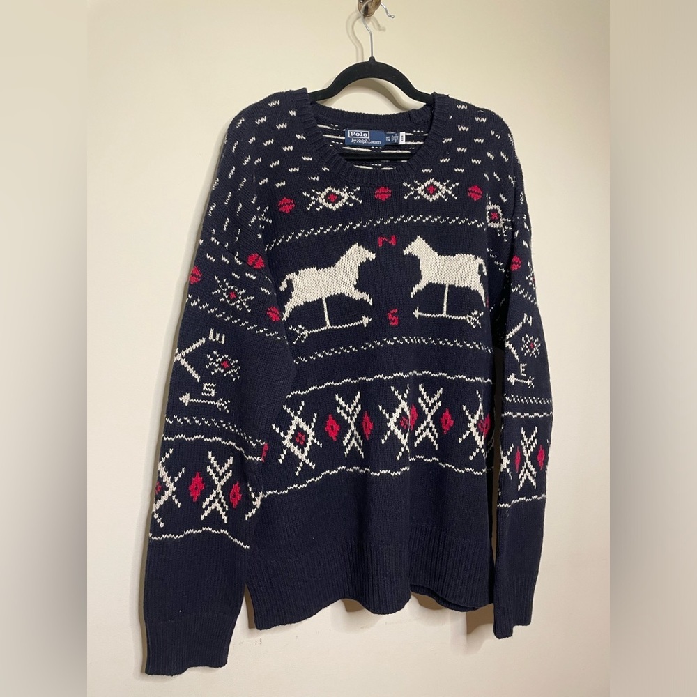 Polo Ralph Lauren Weather Vane Wool-Silk Sweater - Picture 5 of 7